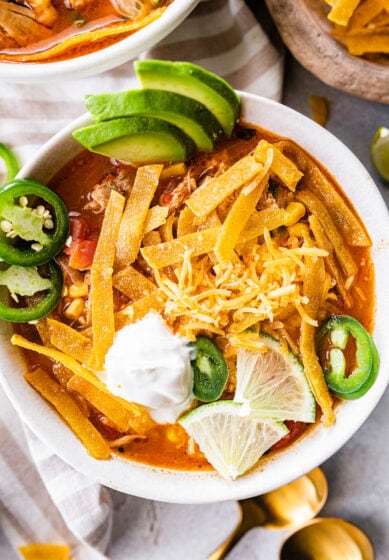 You are currently viewing Chicken Tortilla Soup