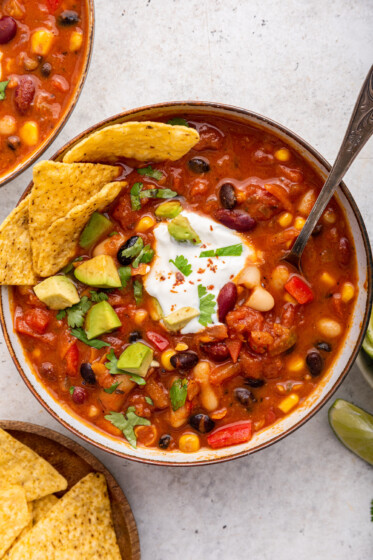 Read more about the article Easy Vegetarian Chili
